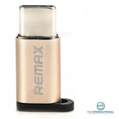 Adaptateur remax Micro USB vers USB Type C Argent