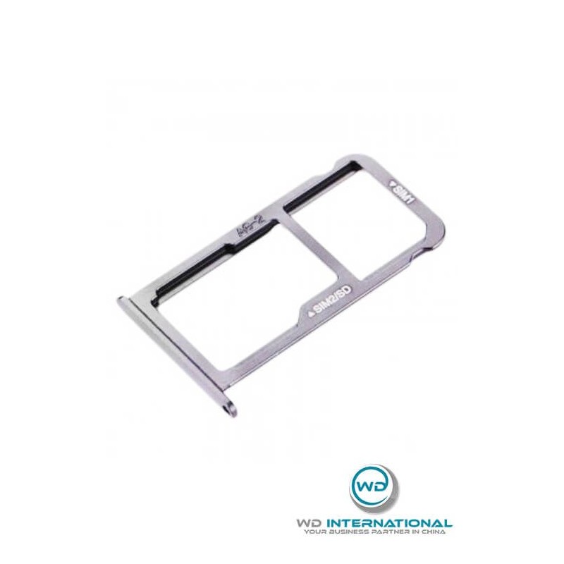 Tiroir SIM Argent Huawei P10 Lite