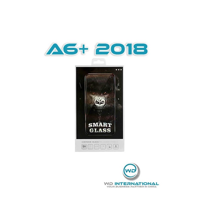 Verre trempé Smart Glass Samsung A6+ 2018 (3d Noir)