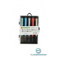 Lote 5 destornilladores BAKU BK-5530