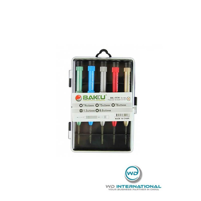 Lotto 5 cacciaviti BAKU BK-5530