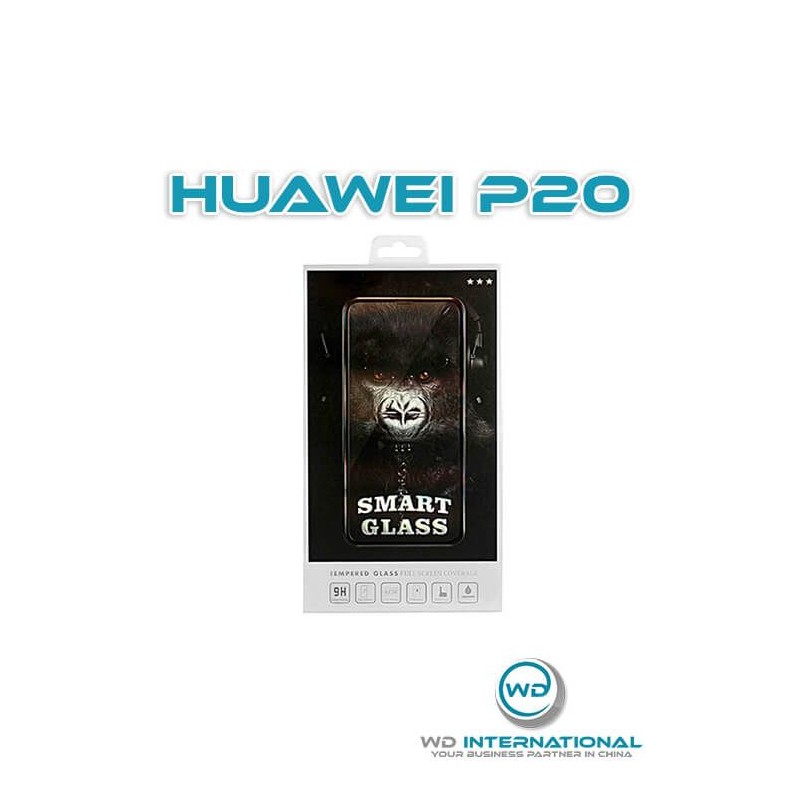 Vidrio templado Smart Glass Huawei P20 (3D Negro)