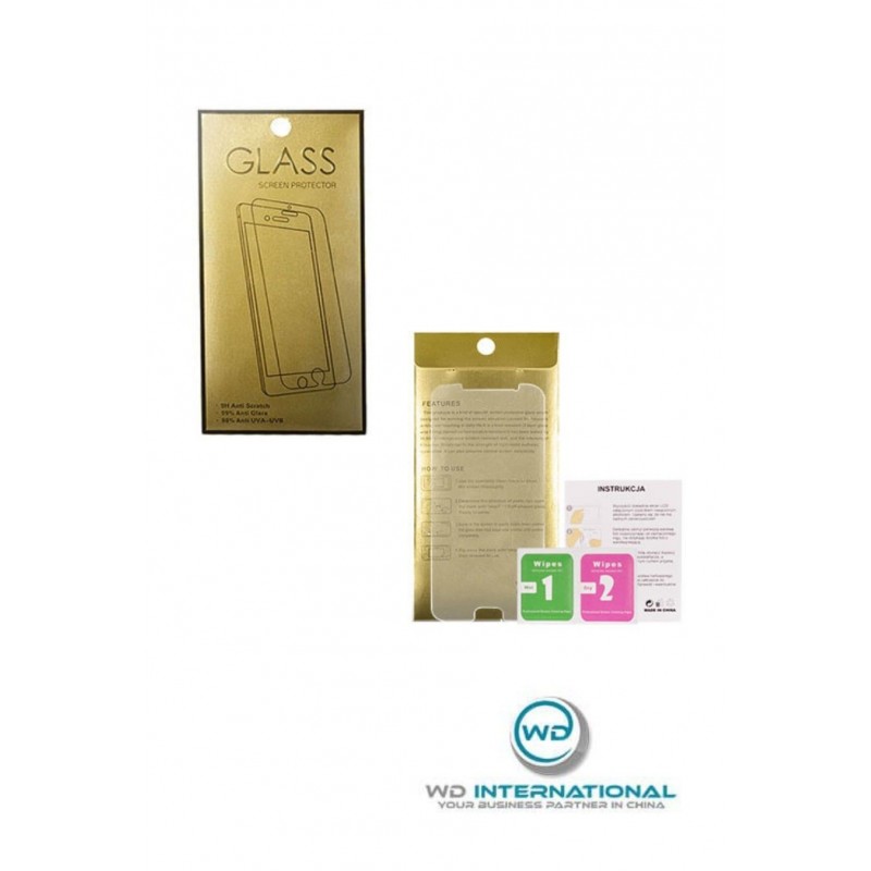 10 occhiali temperati Samsung Galaxy J4 2018 con l'imballaggio