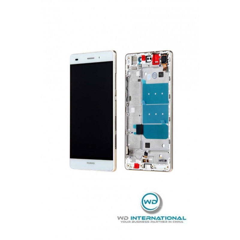 Ecran Huawei P8 Blanc (Original Reconditionné) Avec Châssis