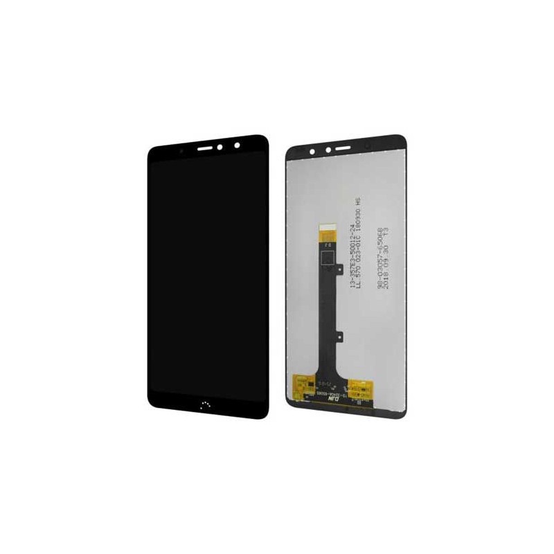 Ecran LCD BQ Aquaris X2 Noir  (LCD + Vitre tactile)