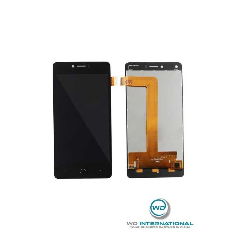 Ecran LCD BQ Aquaris U Plus Noir  (LCD + Vitre tactile)
