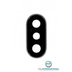 Lentille Caméra Arrière pour iPhone X / XS Noir