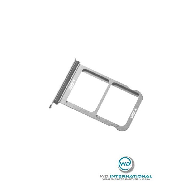 Tiroir double carte SIM Huawei P20 Argent