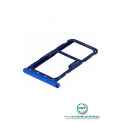 Bandeja de tarjeta doble SIM para Huawei P20 Lite azul