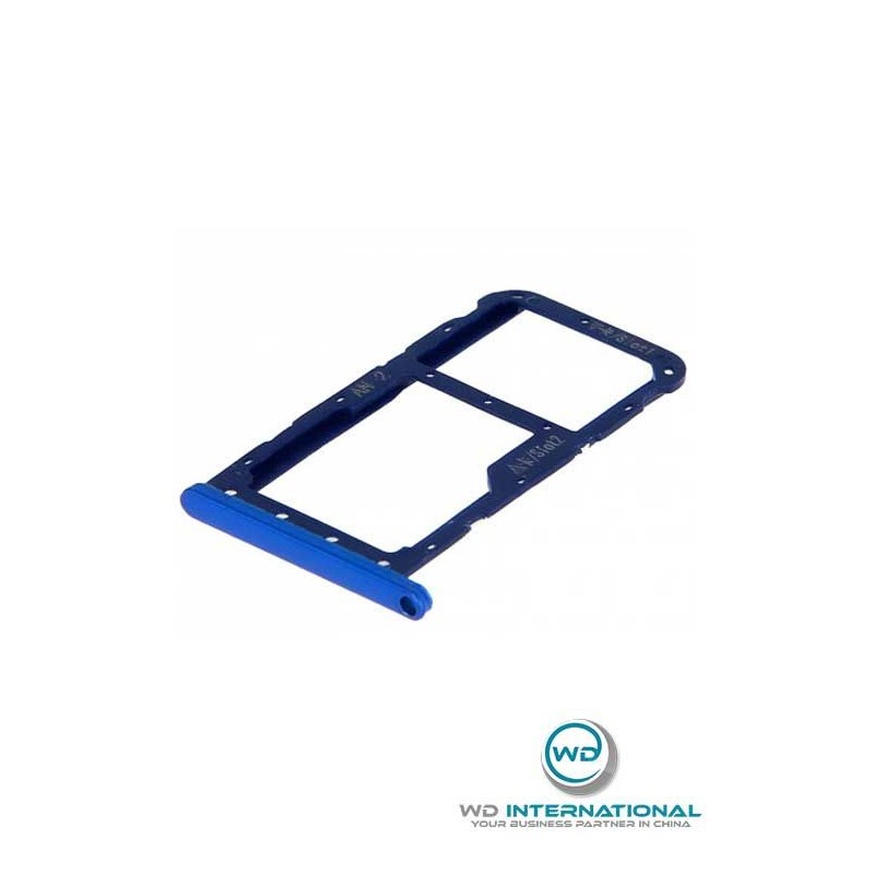 Tiroir double carte SIM Huawei P20 Lite Bleu