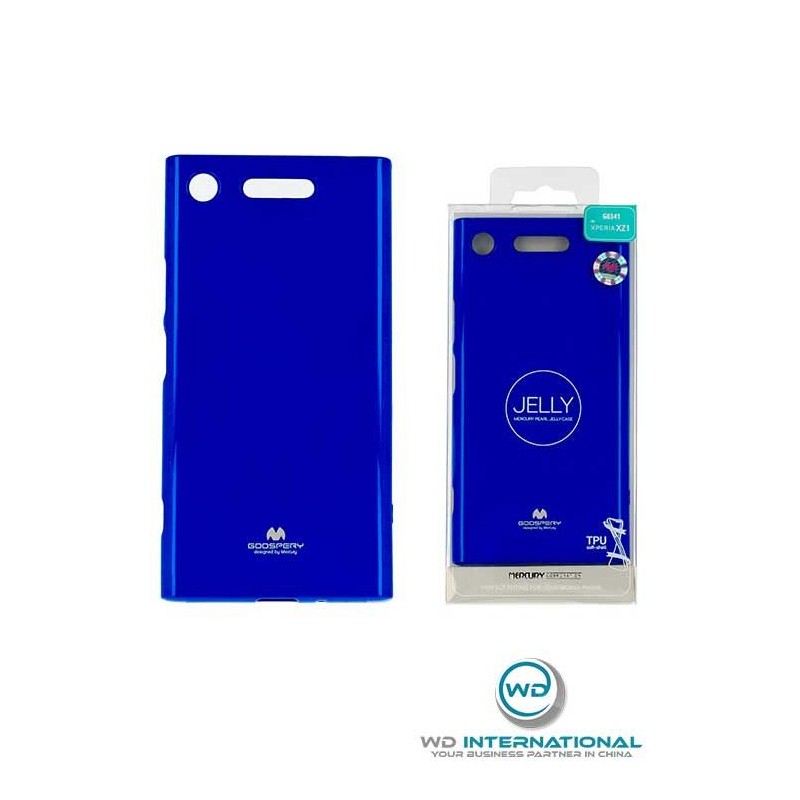 Coque silicone Iphone X  Blanc Goospery Jely