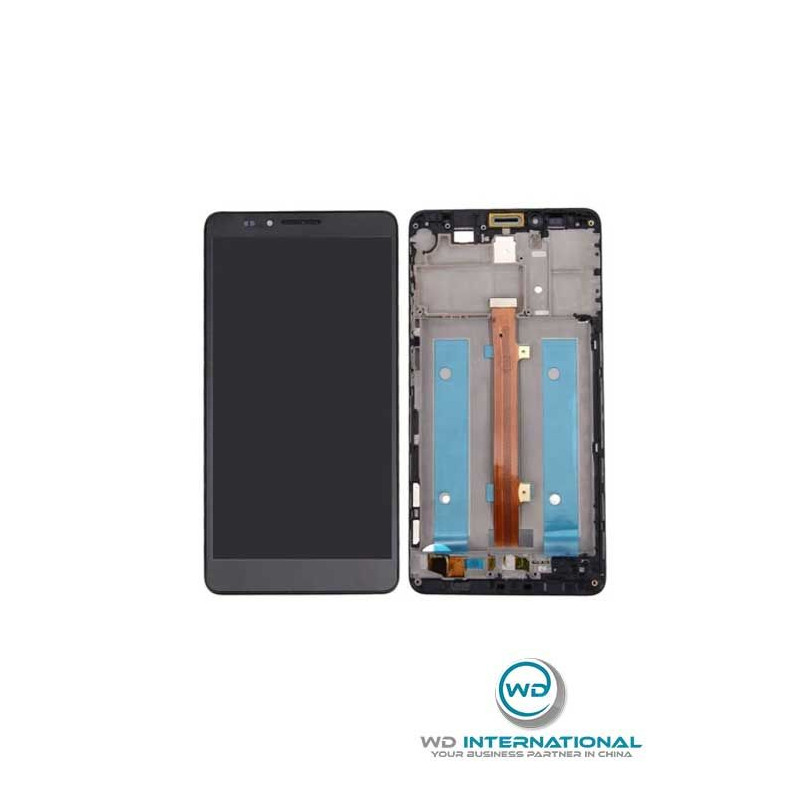 Ecran Huawei Mate 7 Noir (Reconditionné) Avec chassis