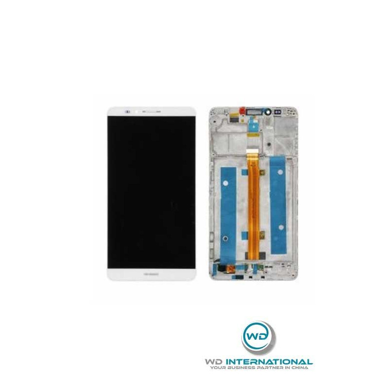 Ecran Huawei Mate 7 Blanc (Reconditionné) Avec chassis