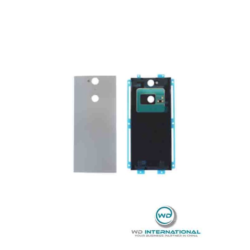 Back cover Sony Xperia XA2 Plus Argent Origine Constructeur