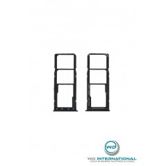 Tiroir sim Samsung A50 Noir
