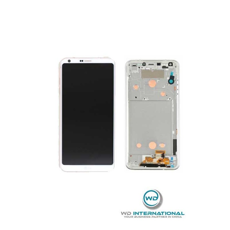 Ecran LG G6 Blanc Original (Reconditionné) avec châssis