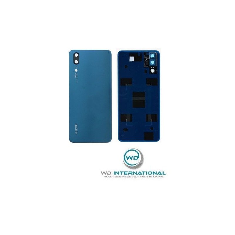 Back Cover Huawei P20 Bleu Origine Constructeur