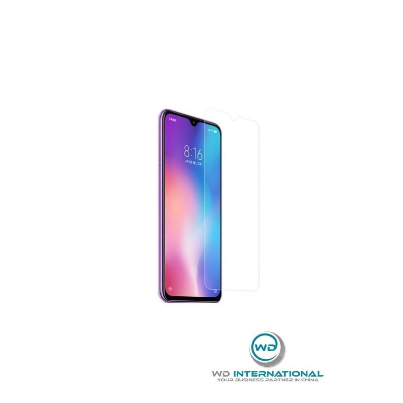 Vidrio templado Xiaomi Mi 9 en packaging