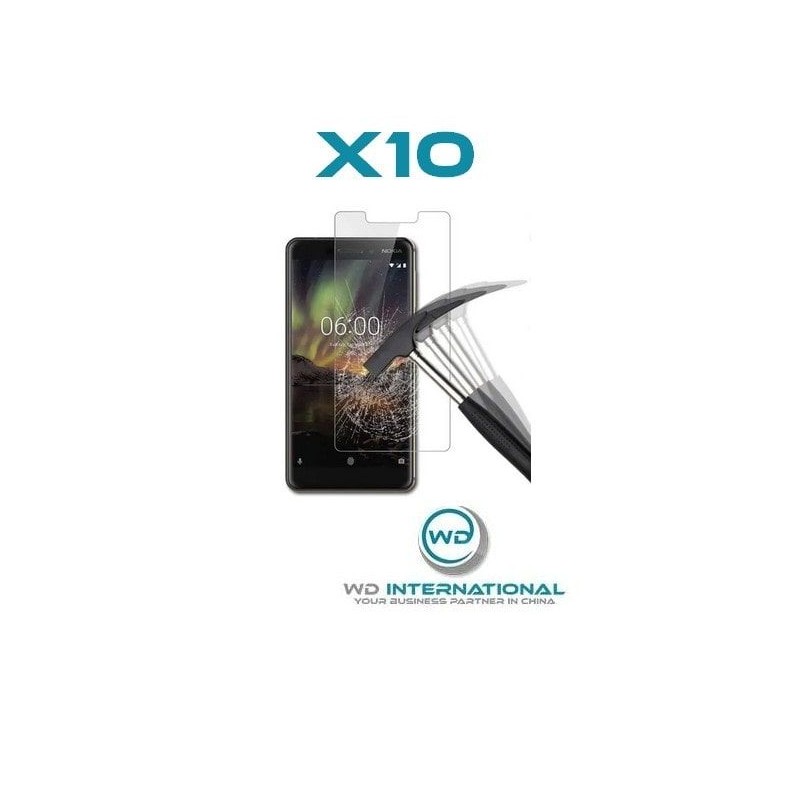 10 Verres Trempés Nokia 6