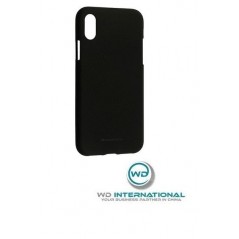 Custodia Soft Feeling iPhone XS Max Nero Opaco