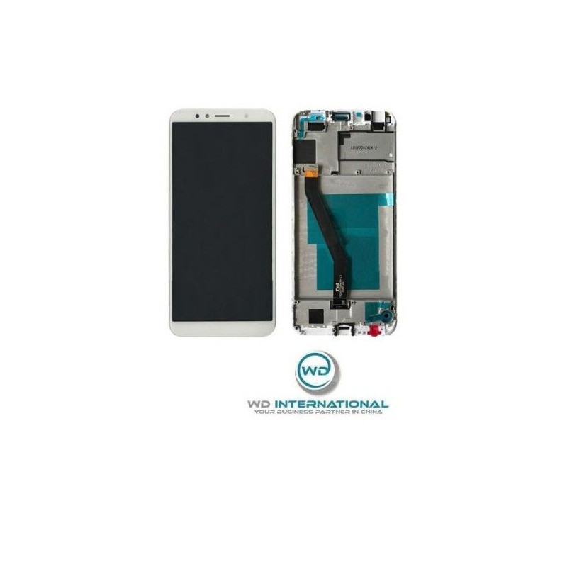 Pantalla Huawei Y6 2018 Blanco Con Chasis (Reacondicionado)