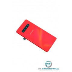 Back cover Samsung S10+ Cardinal rouge Service pack