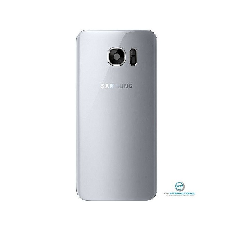 Cover posteriore Samsung S7 Silver Service Pack originale