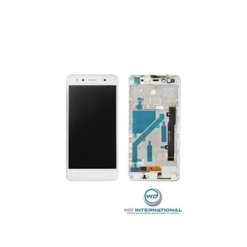 Ecran BQ Aquaris X5 Blanc Avec chassis