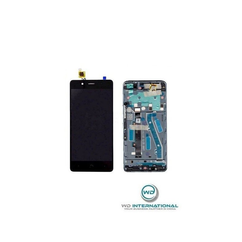 Pantalla BQ Aquaris X5 Negro Con chasis