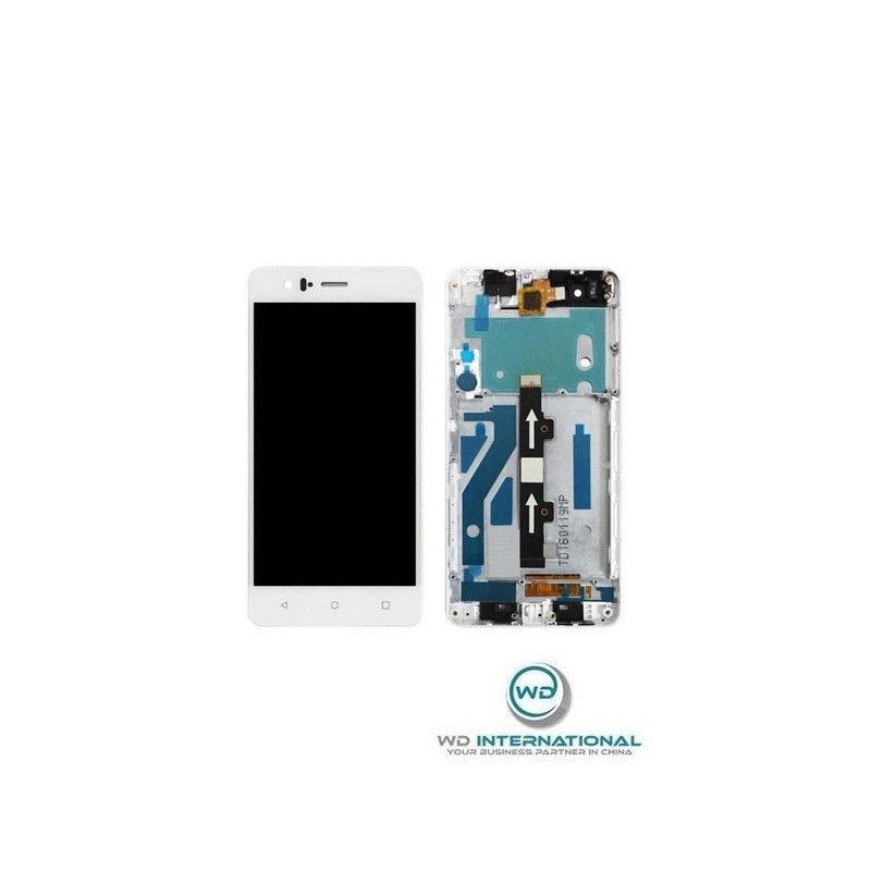 Pantalla BQ Aquaris M5 Blanco Con marco