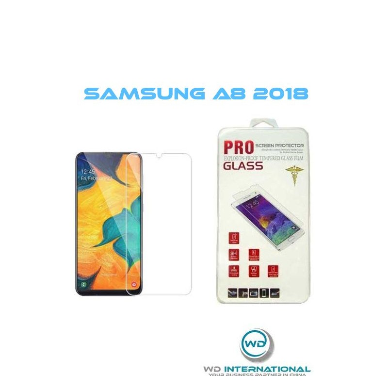 Verre trempé Classic Pro Glass Samsung A8 2018