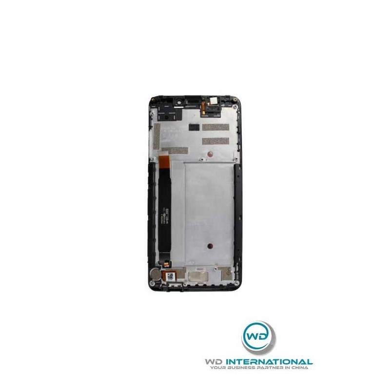 Ecran Wiko View Noir (Reconditionné) Avec chassis