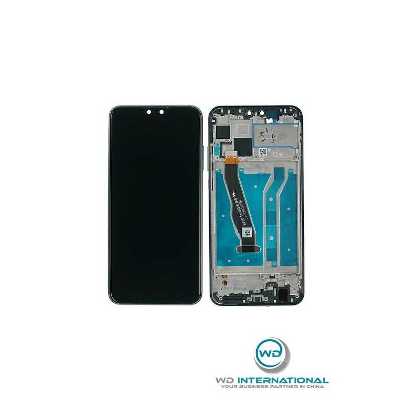 Ecran Huawei Y9 2019 noir + châssis reconditionné