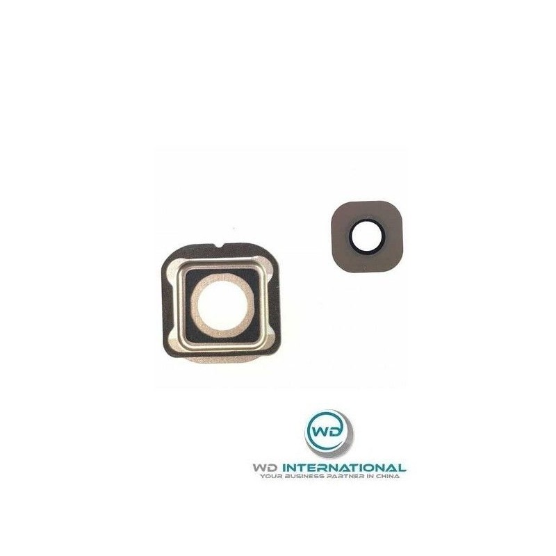 Lentille de caméra S6 Edge Or