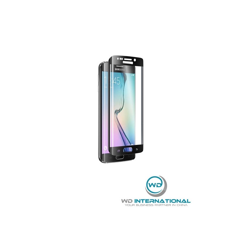 Verre trempé bleu S6 Edge 