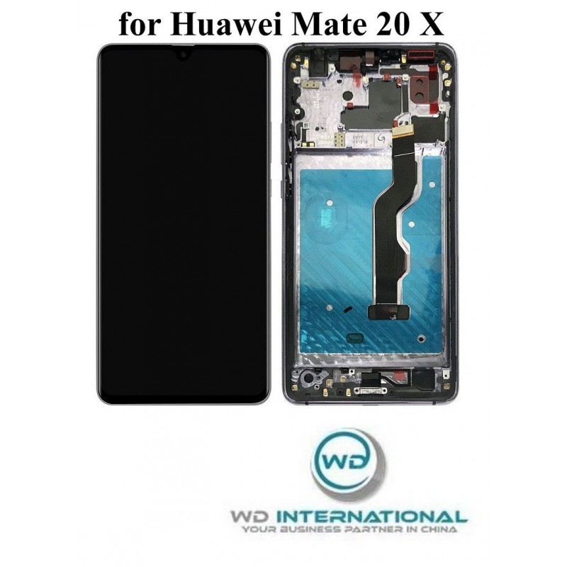 Écran Huawei Mate 20X Noir (avec châssis)