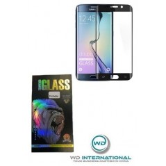Vetro temperato 3D HD curvo Samsung Galaxy S6 Edge Nero