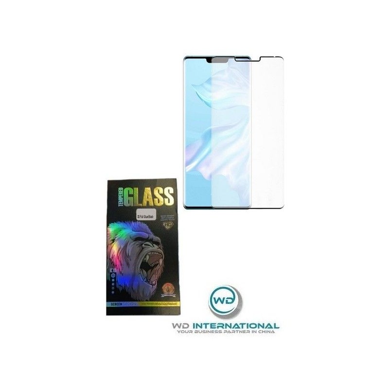 Vidrio templado 3D HD curvado Huawei Mate 30 Pro Negro