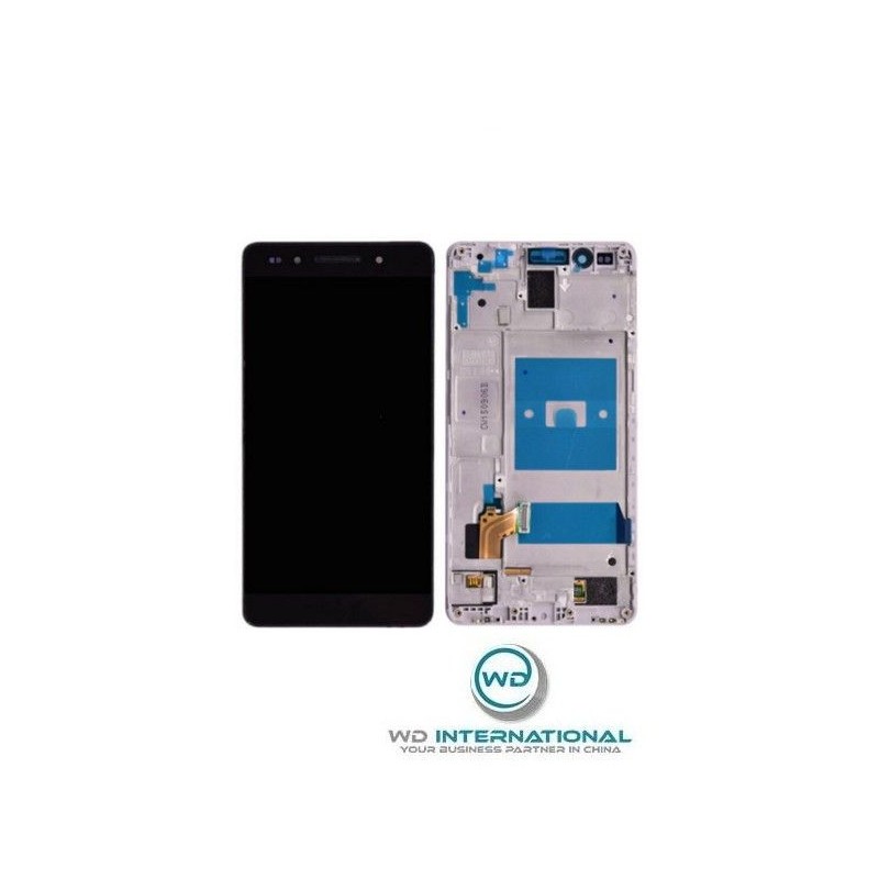Ecran Noir Huawei Honor 7 (avec châssis)
