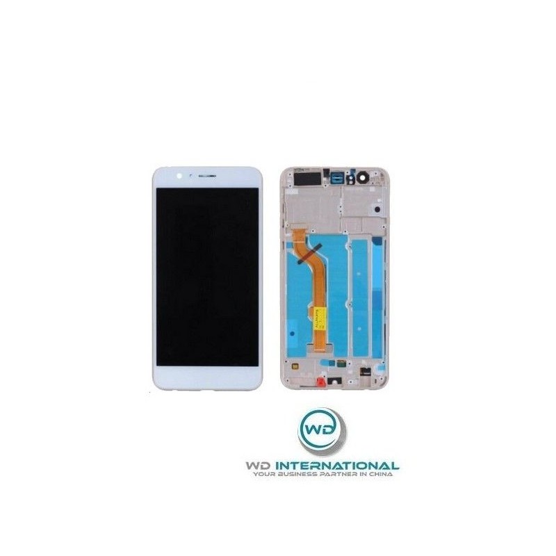 Ecran Blanc Huawei Honor 8 (avec châssis)