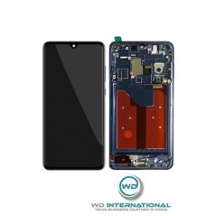 Écran Noir Huawei Mate 20 (avec châssis)