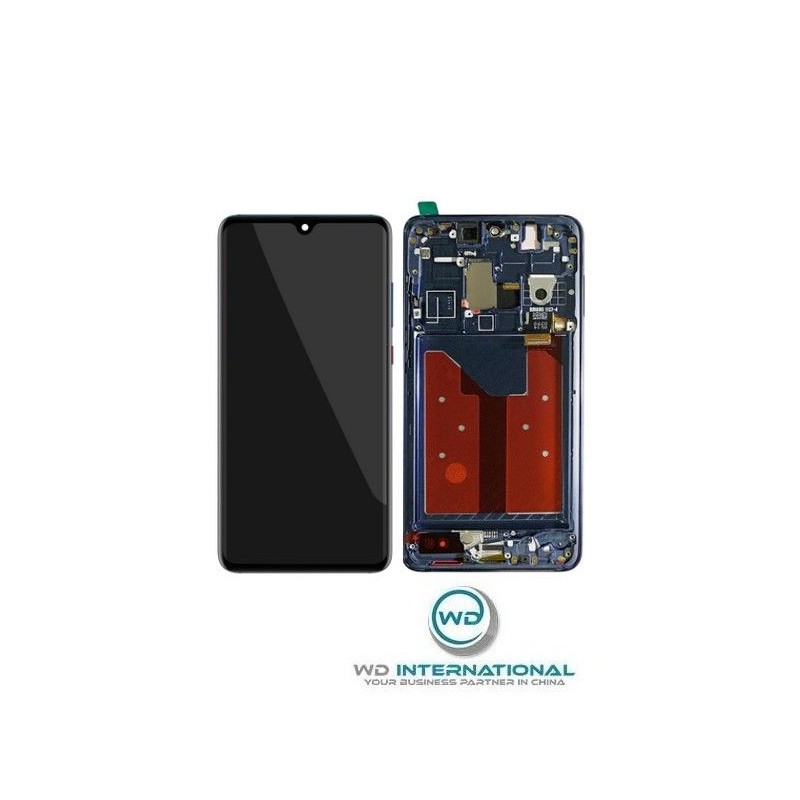 Écran Noir Huawei Mate 20 (avec châssis)