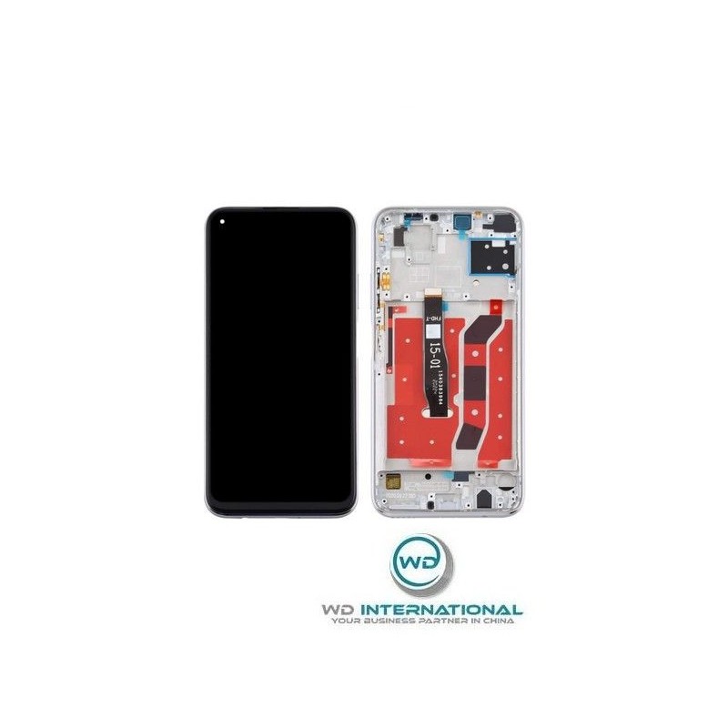 Silber Bildschirm Huawei P40 Lite 5G (mit Gehäuse)