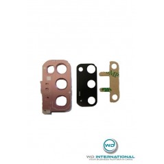 Lente de la cámara + cuadro rosa Samsung Galaxy S20