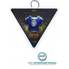 HUB USB Multifonction X3 Bleu Remax RU-U10