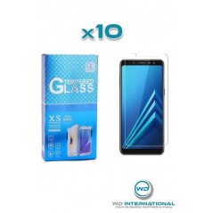 10 Cristal Templados para Samsung A8 2018