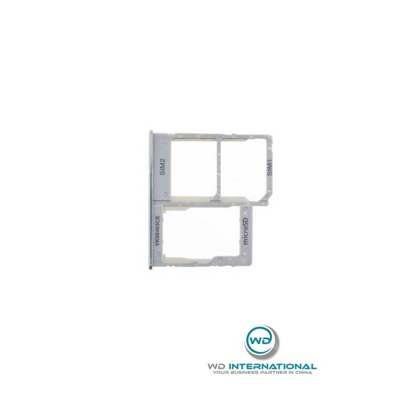Tiroir sim Samsung A40 Argent