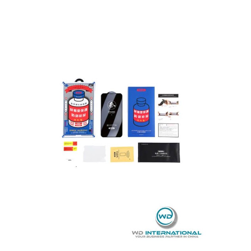 Vetro temperato 3D Remax iPhone 11 pro pro max/xs max Nero GL-27