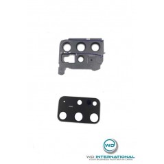 Lentille Caméra Arrière + Chassis Noir Samsung S20+