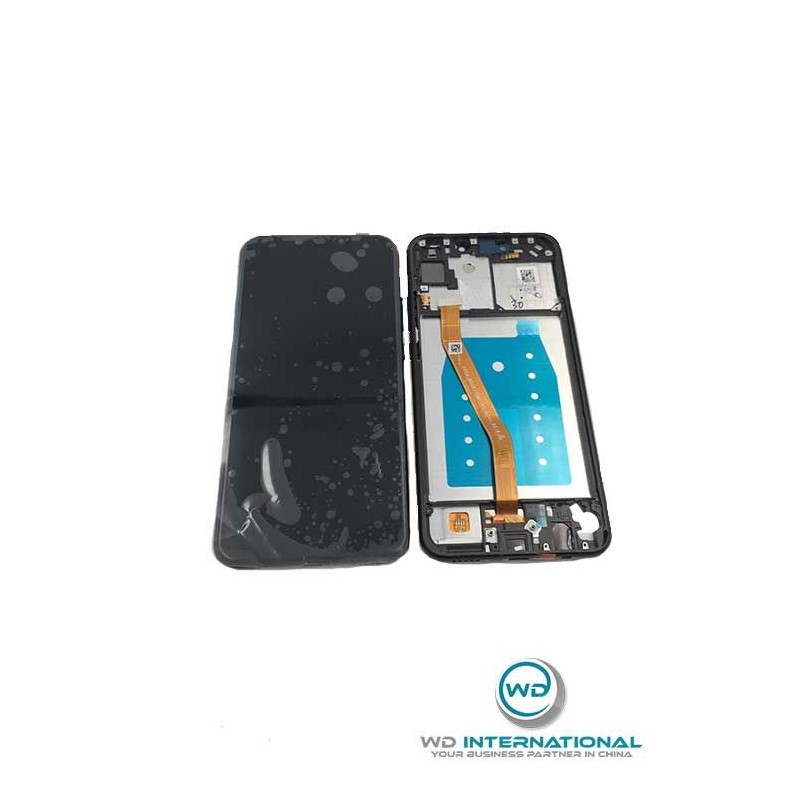 Ecran Noir avec châssis Huawei Nova 3L